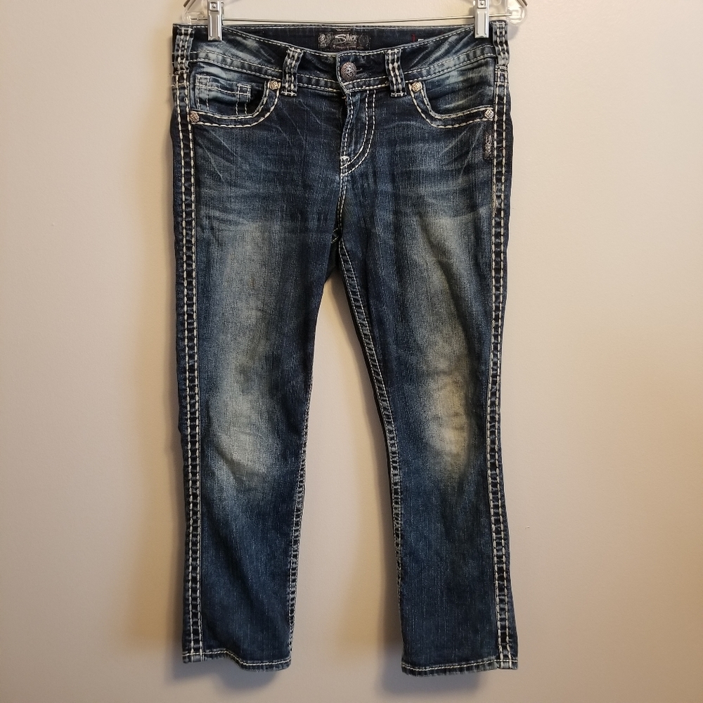 Silver Jeans Suki Mid Capri